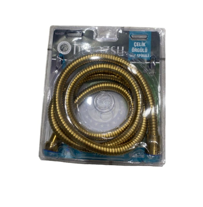 DUŞ HORTUMU GOLD BLİSTERLİ