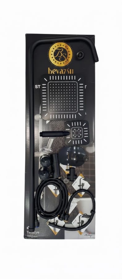 ROBOT FULL SİYAH DUŞ SETİ LABİRENT