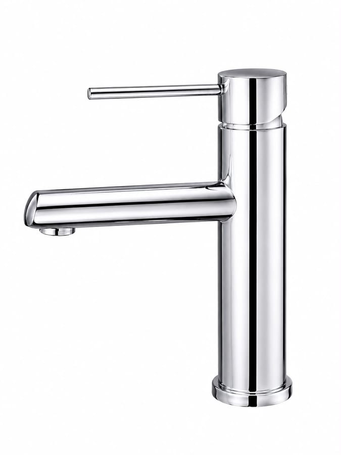 YÜKSEK LÜX SABİT LAVABO BATARYASI İTHAL KROM