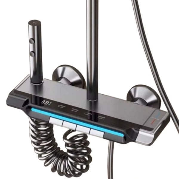 PİYANO ROBOT DUŞ SETİ LEDLİ