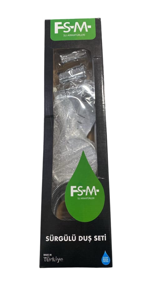 PRESTİJ DUŞ SETİ SÜRGÜLÜ FULL KROM MARDİN