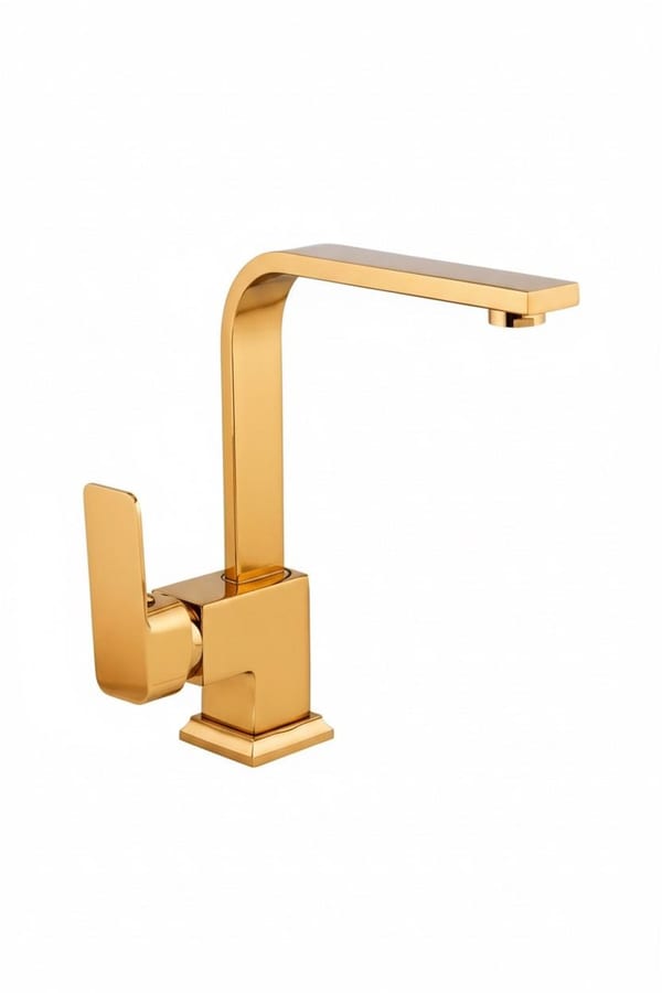 FSM KARE LAVABO BATARYASI GOLD