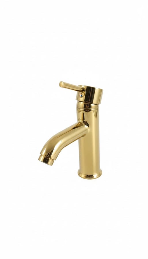 DELTA SABİT LAVABO BATARYASI GOLD