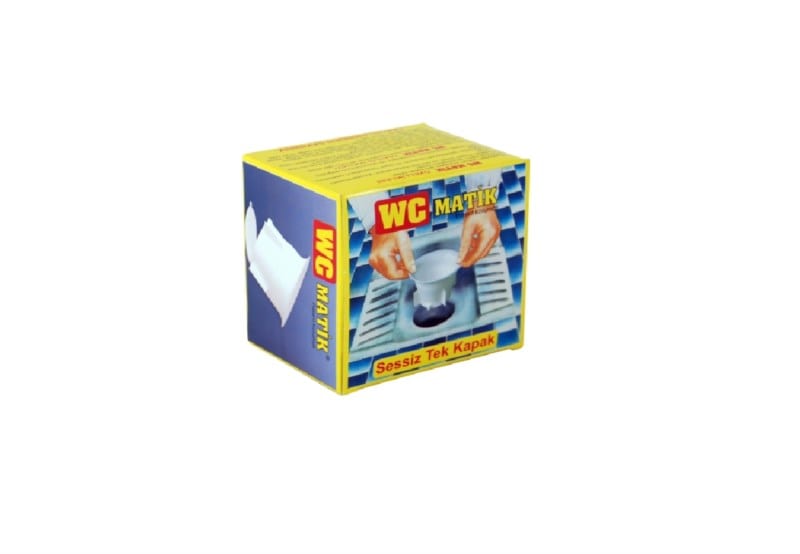 WC MATİK ÇİFT KAPAK KUTULU