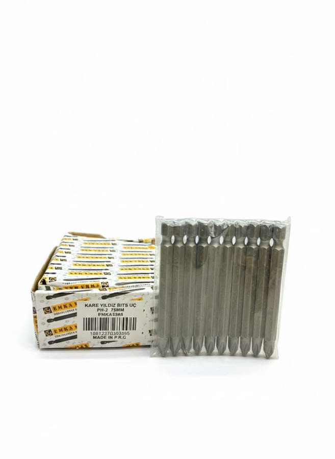 EMKA 5385-1200 KARE YILDIZ BİTS UÇ 75MM PH2