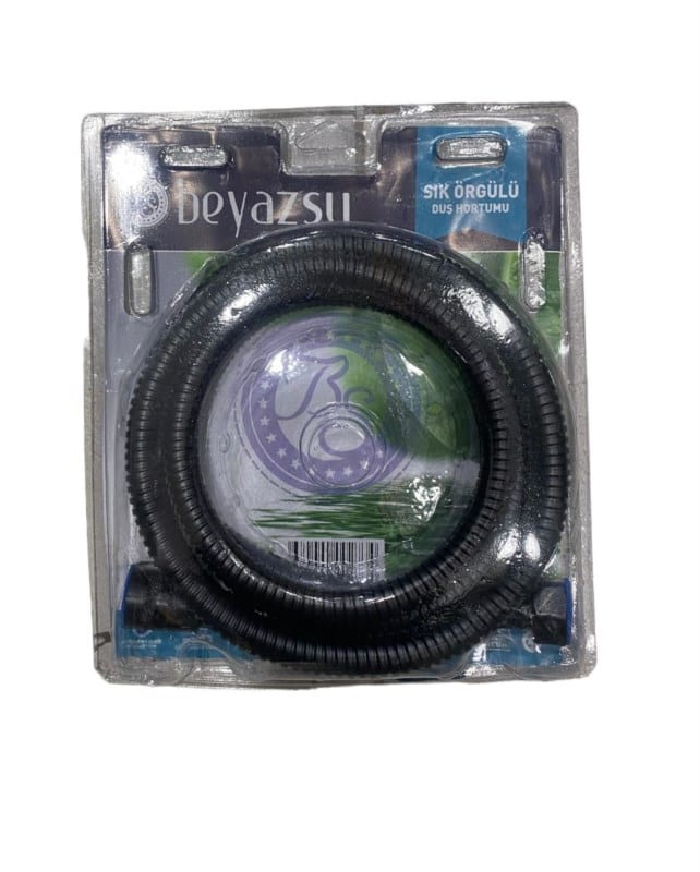 DUŞ HORTUMU SİYAH BLİSTERLİ
