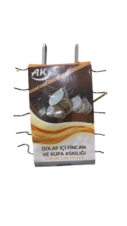 DOLAP İÇİ FİNCAN VE KUPA ASKILIĞI