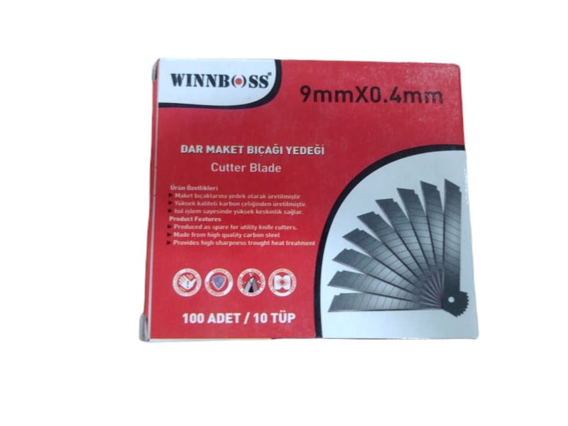 MAKET BIÇAĞI YEDEĞİ DAR 0,4*9MM