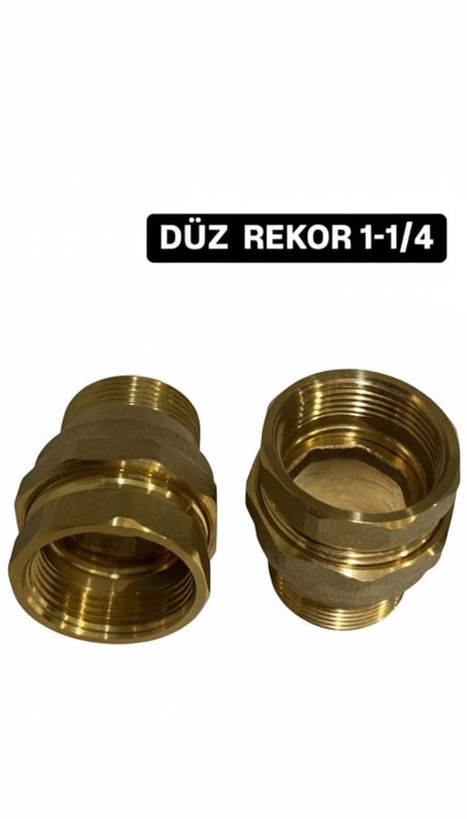 DÜZ RADYATÖR REKORU 1-1/4