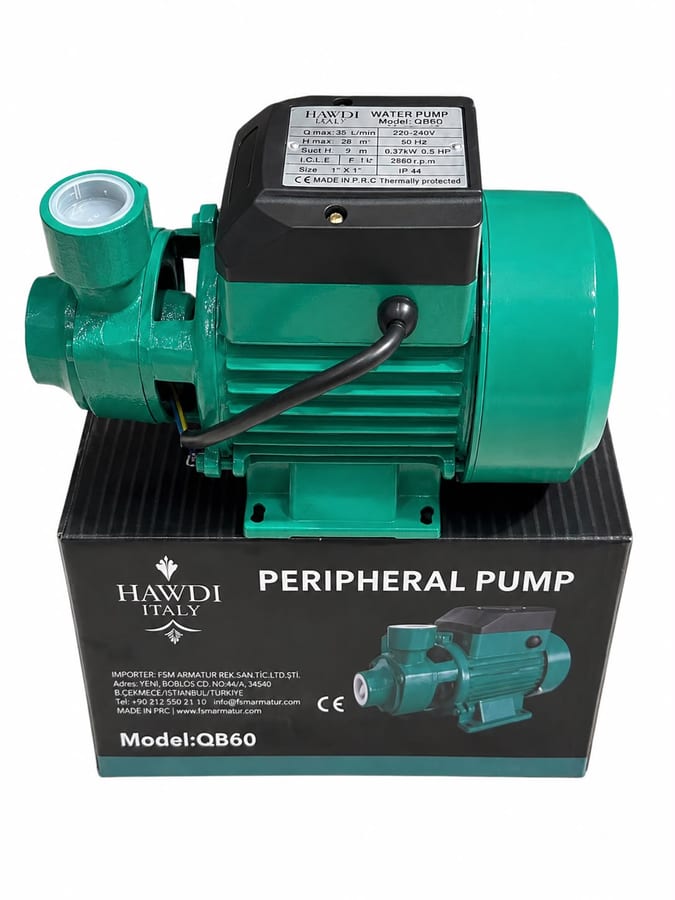 BAKIR SARGI SU POMPASI QB60