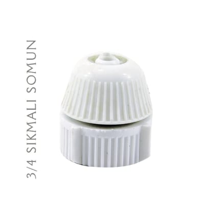 3/4 PLASTİK DUŞ SOMUNU