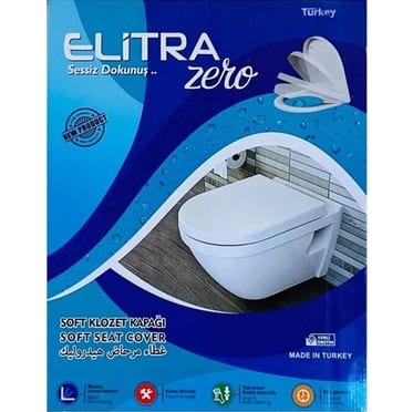ELİTRA ZERO AMORTİSÖRLÜ KLOZET KAPAK