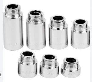 1/2 1 CM PİRİNÇ KROM UZATMA